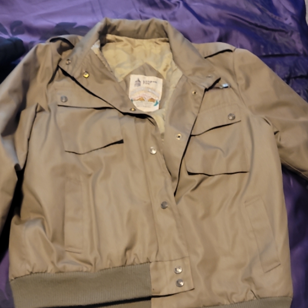 London Fog Khaki Outdoor Jacket